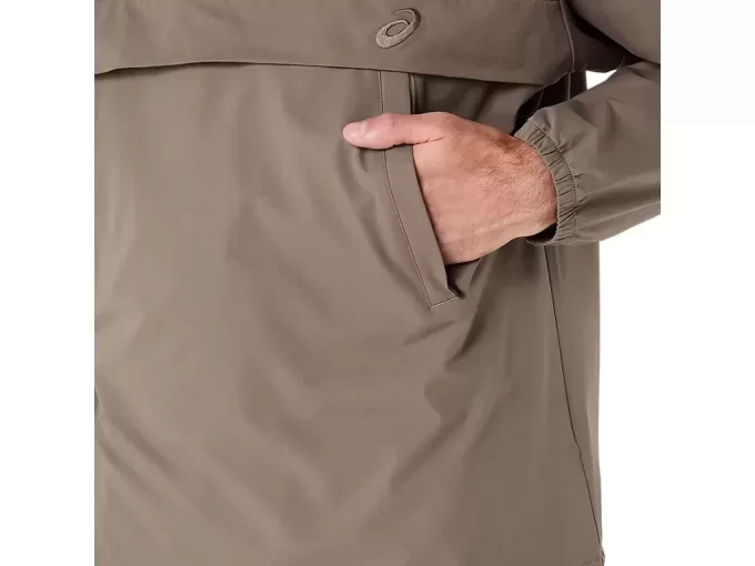 CHAQUETA RELAJADA DE DOBLE TEJIDO