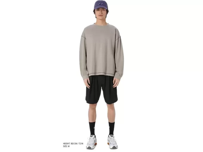 CUELLO REDONDO DE MANGA LARGA