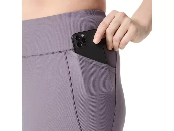 MALLAS DE CINTURA ALTA ACANALADA 7/8 PARA MUJER