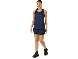 PANTALÓN CORTO 2 EN 1 CON ESTAMPADO COMPLETO DE CARRETERA DE 3,5 PULGADAS