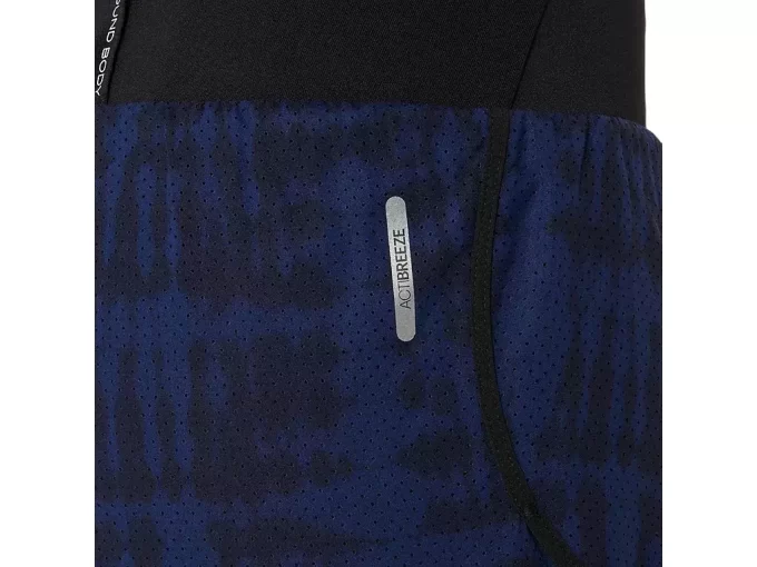 PANTALÓN CORTO 2 EN 1 CON ESTAMPADO COMPLETO DE CARRETERA DE 3,5 PULGADAS