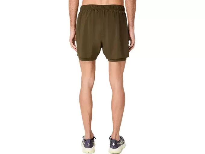 PANTALÓN CORTO ASICS PLATA 2N1 5IN