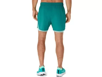 PANTALÓN CORTO ASICS PLATA 2N1 5IN