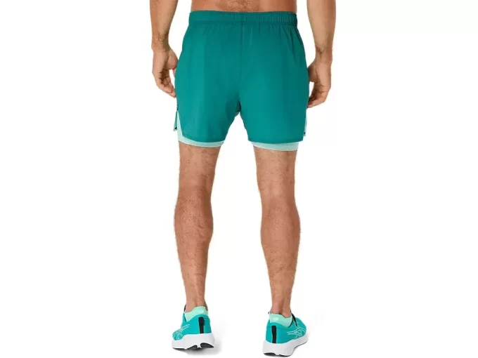 PANTALÓN CORTO ASICS PLATA 2N1 5IN
