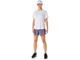 PANTALÓN CORTO ASICS PLATA DE 4 PULGADAS