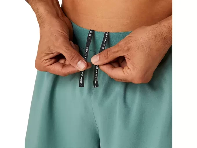 PANTALÓN CORTO DE 5 PULGADAS PARA HOMBRES, 2 EN 1, DE RUTA