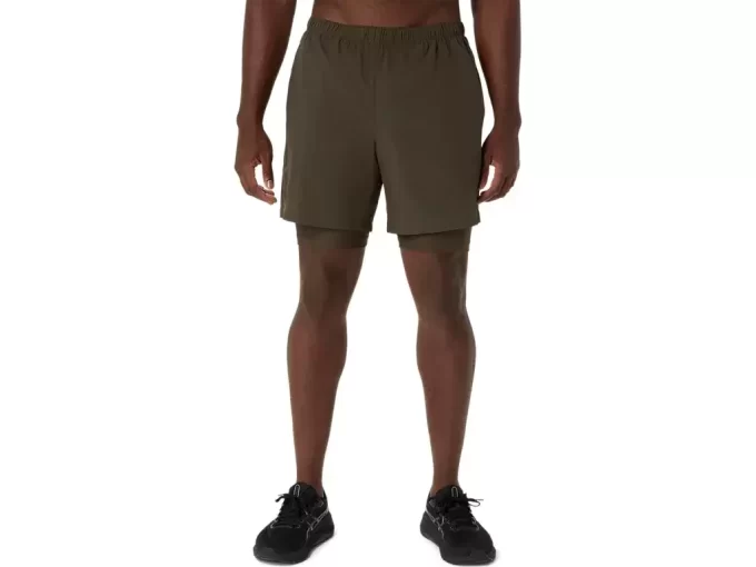 SHORT 2 EN 1 DE 7 PULGADAS PARA HOMBRE