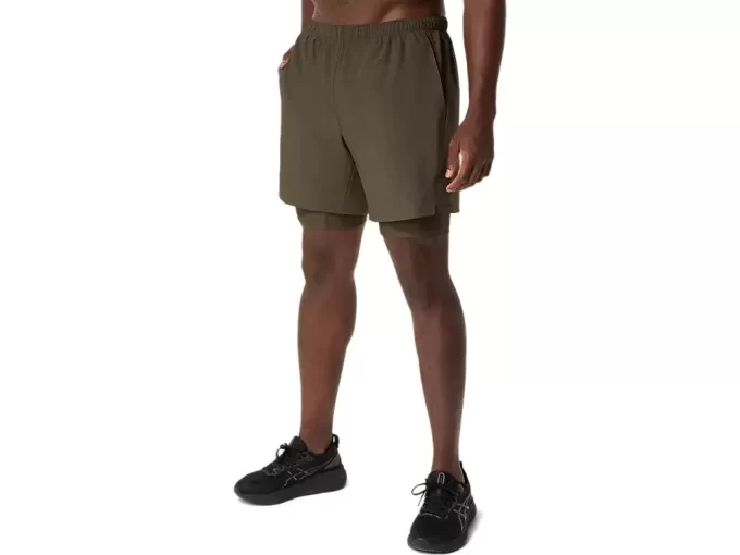 SHORT 2 EN 1 DE 7 PULGADAS PARA HOMBRE