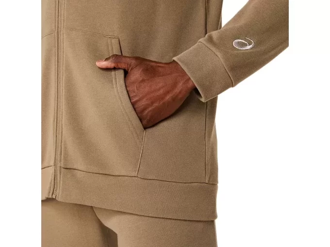 SUDADERA CON CAPUCHA Y CREMALLERA COMPLETA