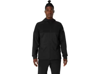 SUDADERA CON CAPUCHA Y CREMALLERA COMPLETA DE JERSEY DE PUNTO