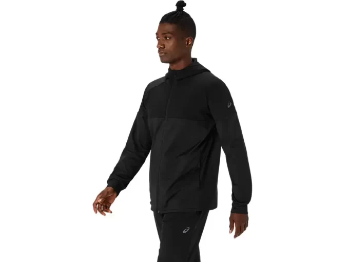 SUDADERA CON CAPUCHA Y CREMALLERA COMPLETA DE JERSEY DE PUNTO