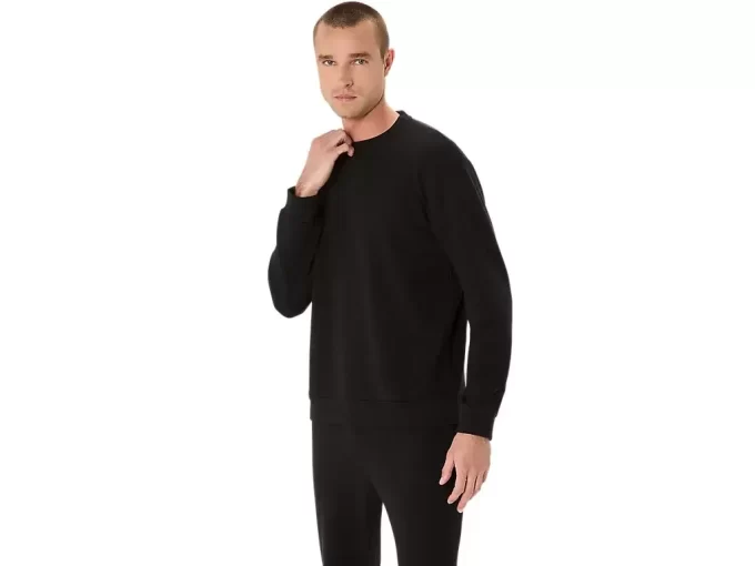 SUDADERA CON CUELLO REDONDO