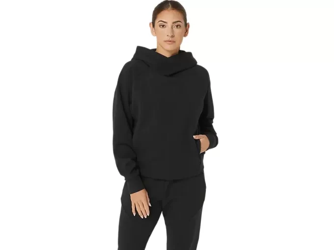 SUDADERA DE PUNTO CON CAPUCHA MOBILITY PARA MUJER