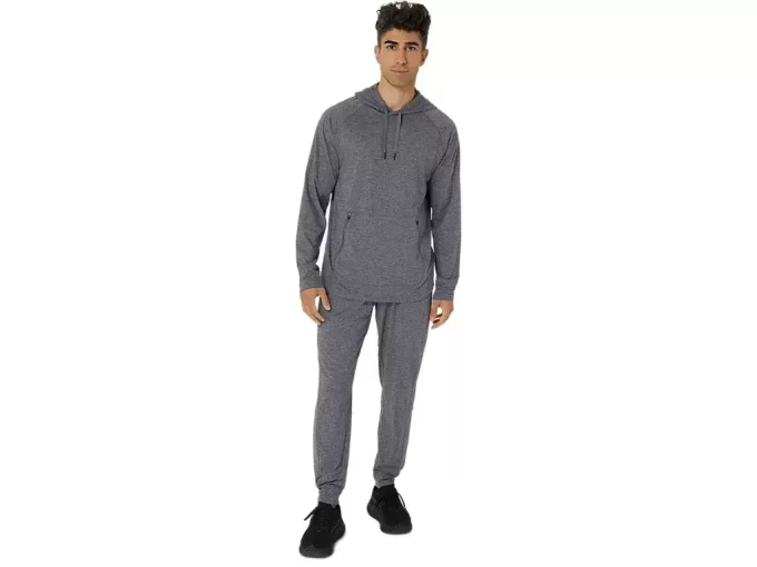 SUDADERA TÉCNICA CON CAPUCHA PARA HOMBRE