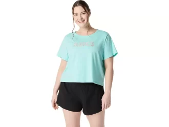 TOP CORTO DE MANGA CORTA ASICS DAISY PARA MUJER