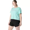 TOP CORTO DE MANGA CORTA ASICS DAISY PARA MUJER