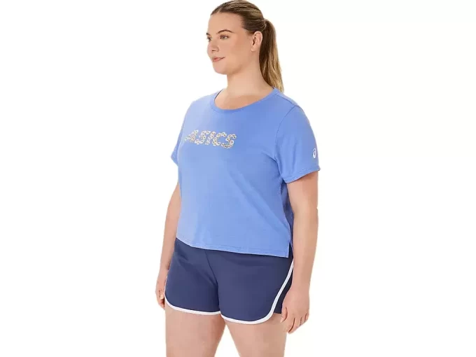 TOP CORTO DE MANGA CORTA ASICS DAISY PARA MUJER