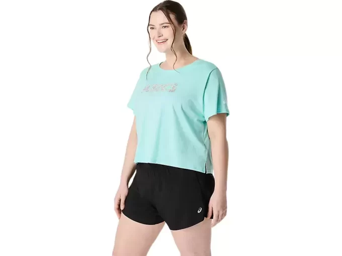 TOP CORTO DE MANGA CORTA ASICS DAISY PARA MUJER