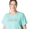 TOP CORTO DE MANGA CORTA ASICS DAISY PARA MUJER