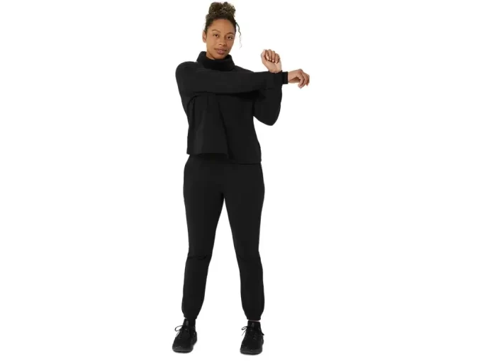 TOP DE CUELLO ALTO DE rizo francés