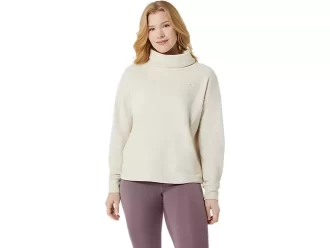 TOP DE CUELLO ALTO DE rizo francés