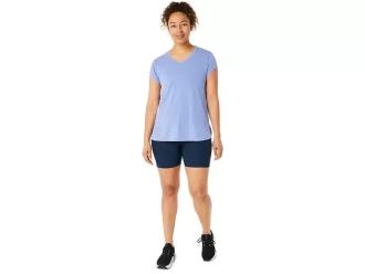 TOP DE CUELLO EN V DE JEATHER PARA MUJER