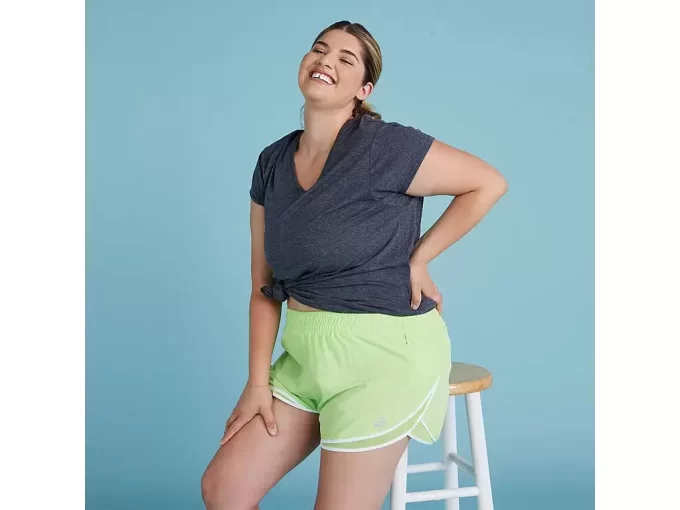 TOP DE CUELLO EN V DE JEATHER PARA MUJER