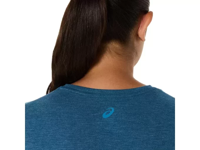 TOP DE CUELLO EN V DE JEATHER PARA MUJER