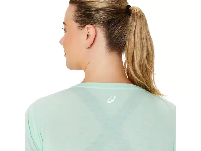 TOP DE CUELLO EN V DE JEATHER PARA MUJER