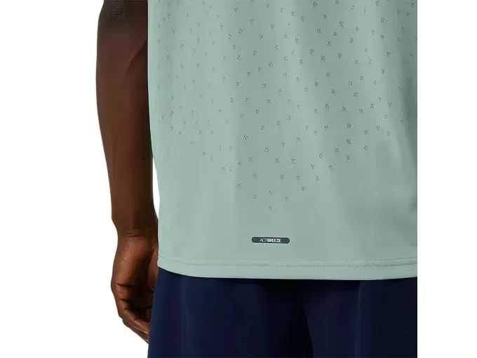 TOP DE MANGA CORTA ACTIBREEZE JACQUARD