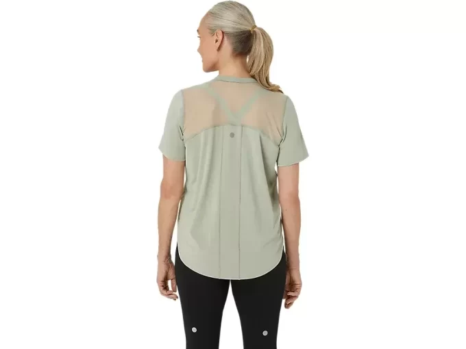 TOP DE MANGA CORTA CON CUELLO EN V ROAD