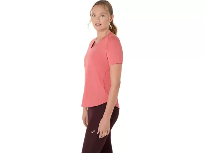 TOP DE MANGA CORTA CON CUELLO EN V ROAD