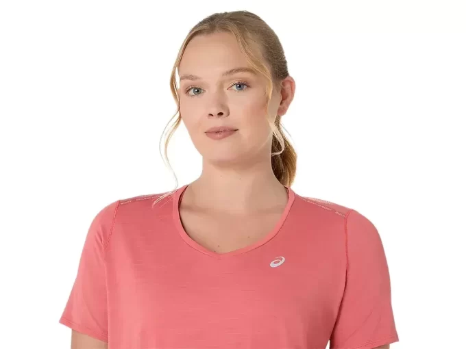 TOP DE MANGA CORTA CON CUELLO EN V ROAD