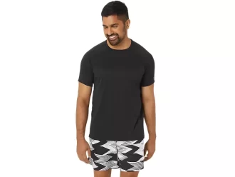 TOP DE MANGA CORTA DE PUNTO VENTILADO