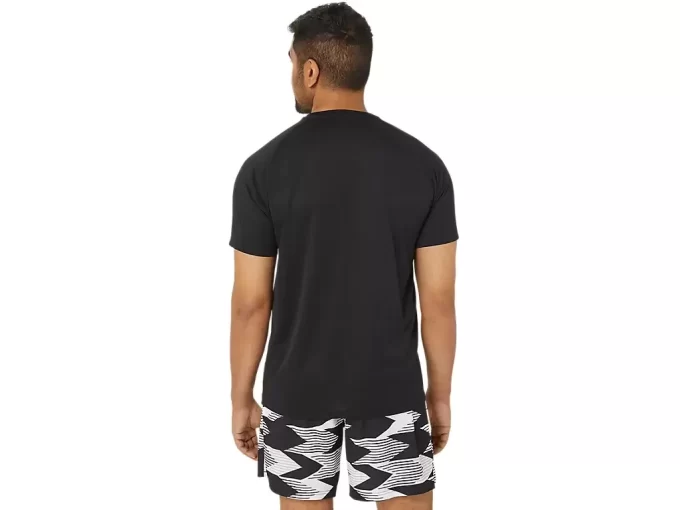 TOP DE MANGA CORTA DE PUNTO VENTILADO