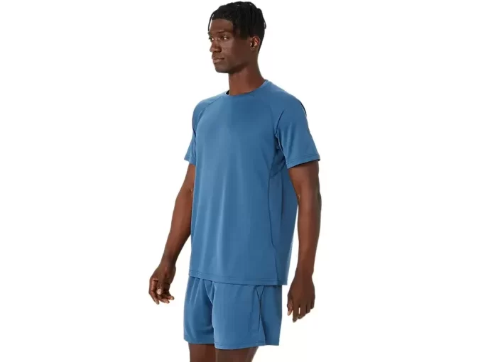 TOP DE MANGA CORTA DE PUNTO VENTILADO