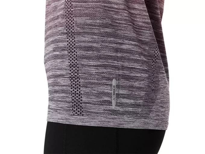 TOP DE MANGA CORTA SIN COSTURAS PARA MUJER